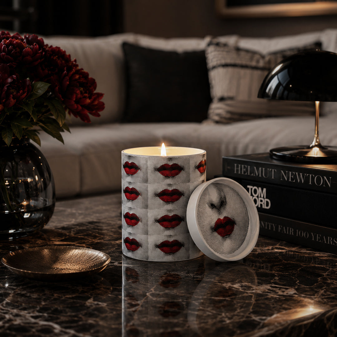 Nel Mentre Large Scented Candle - Bocche - Frutto Proibito (view 2)