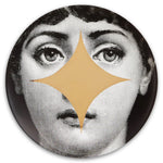 Wall Plate Tema E Variazioni N.42 Gold/Black/White