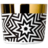 Champagne Goblet Glass Sip Of Gold / Black / White