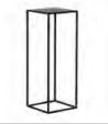 Gnd-Metalbas Base Black Metal 28X28X95 Be