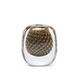 BALLOTON SQUARE VASE BLACK-GOLD