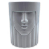 Candle Holder - Me Candte Holder, 2 Parts Coo: Cn / Mat: Glass / Color: Amber/Grey