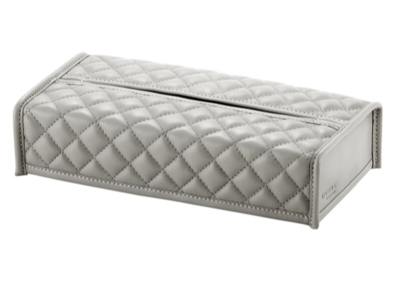 Riviere - Elba Diamonds Rectangular Tissue Holder
Riviere: Grey