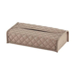 Riviere - Elba Diamonds Rectangular Tissue Holder
Riviere: Taupe