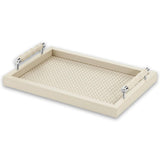 Riviere - Diana Handwoven Rectangular Tray Large
Riviere: Ivory