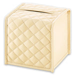elbaDiamonds Square Tissue HolderRiviere: Blush Pink