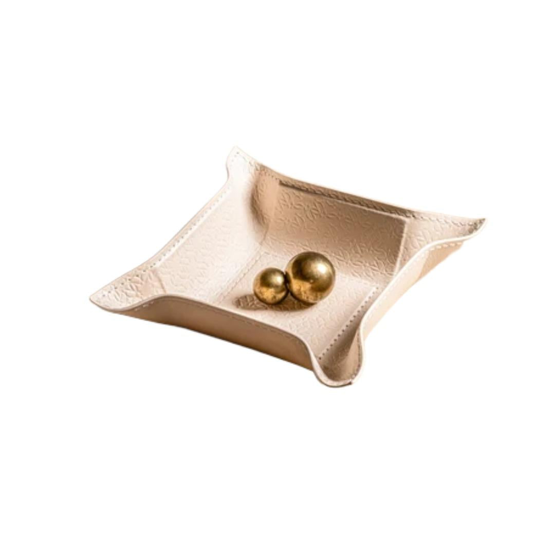 Monogram Valet Tray Square Smal