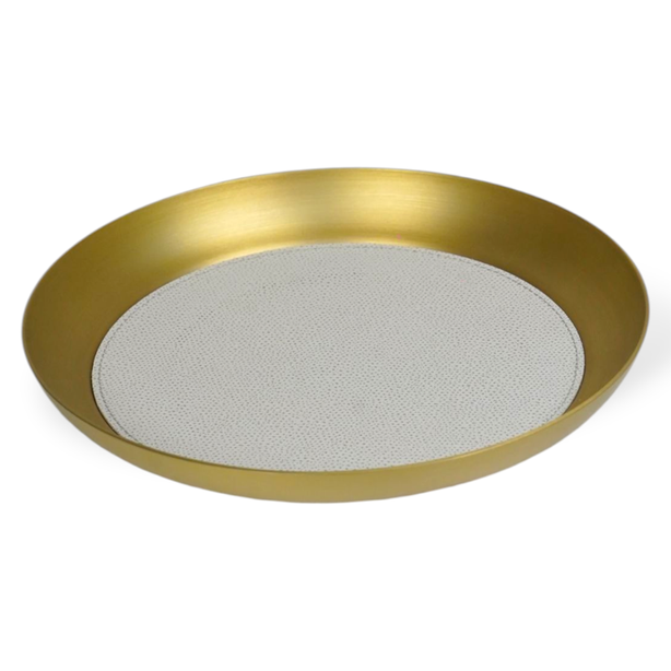 Hv002 Brassg37St37 Zurigo Valet Tray Small