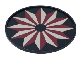 Tv876 San Marco Round Tray N.2 Mini