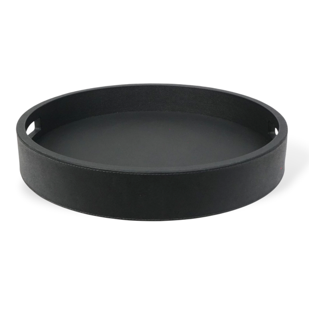 Tv651 G77St77 Polo Tray With Handles Round Small