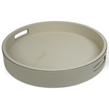 Tv652 G37St37 Polo Tray With Handles Round Large