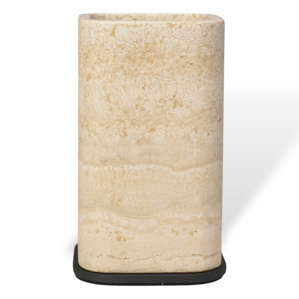 Ha398M Metal_00Marbl E_00 Polo Marble Toothbrush Holder
