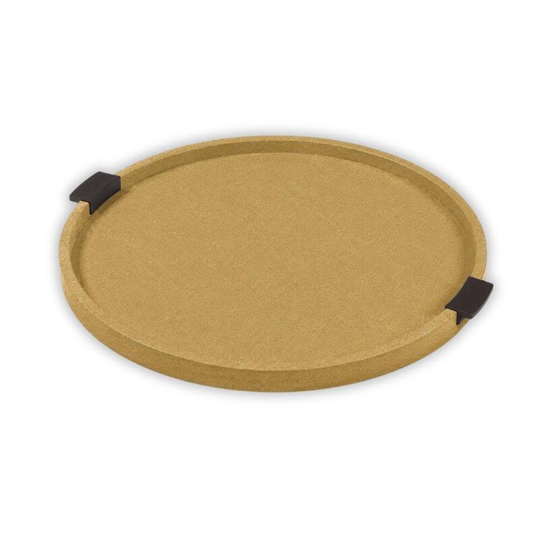 Tv147 Bronzeb76 Puccini Tray Round - Medium