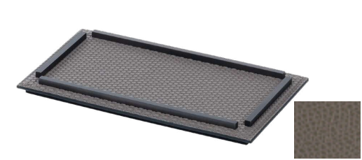 Ha154 Chromeg24St24 Campo Valet Tray Rectangular Small