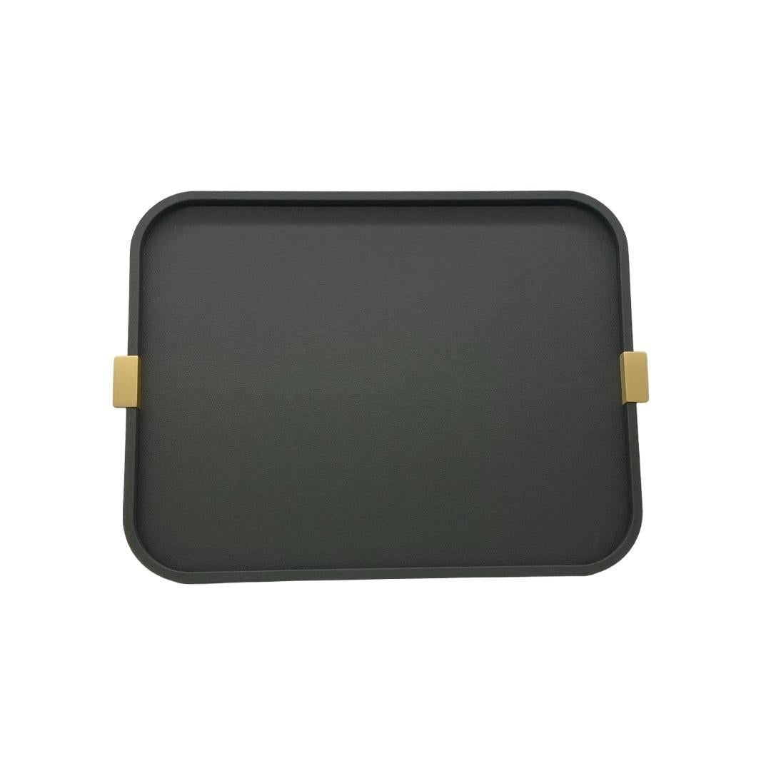 Tv138 Brassg77St00 Puccini Tray Rectangular Large