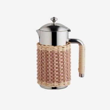 RENNES LEATHER & RATTAN CARAFES