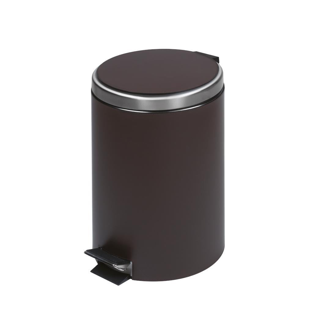 BINO PEDAL BIN ROUND - MOKA