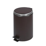BINO PEDAL BIN ROUND - MOKA