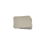VANNY PLACEMAT DOUBLE STITCHING PRINTED CALFSKIN GOLF LIGHT GREY STITCHING LIGHT GREY