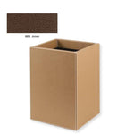 WALTER WASTE PAPER BIN RECTANGULAR SMALL-BROWN