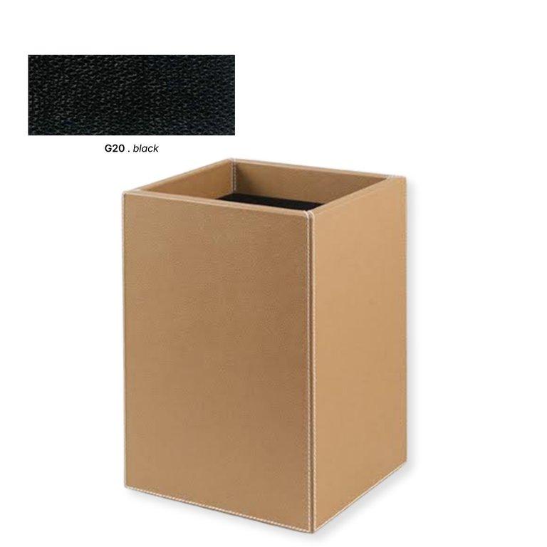 WALTER WASTEPAPER BIN RECTANGULAR SMALL-BLACK