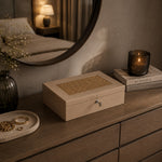 Riviere - Rieti Jewellery Boxes With Tray Riviere: Taupe - GioBagnara (view 2)