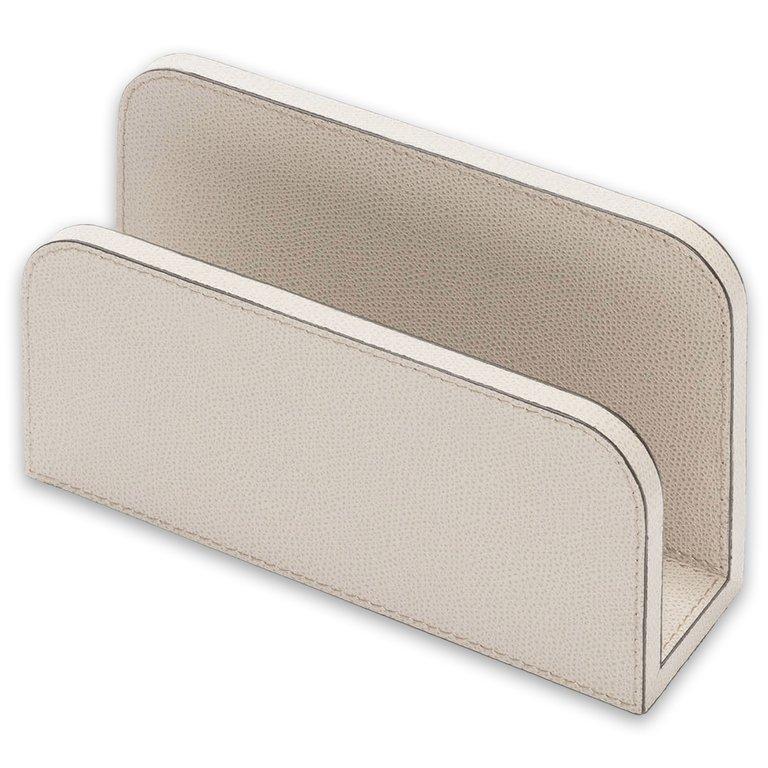 Polo Envelope Holder
Printed Calfskin Golf: Stone