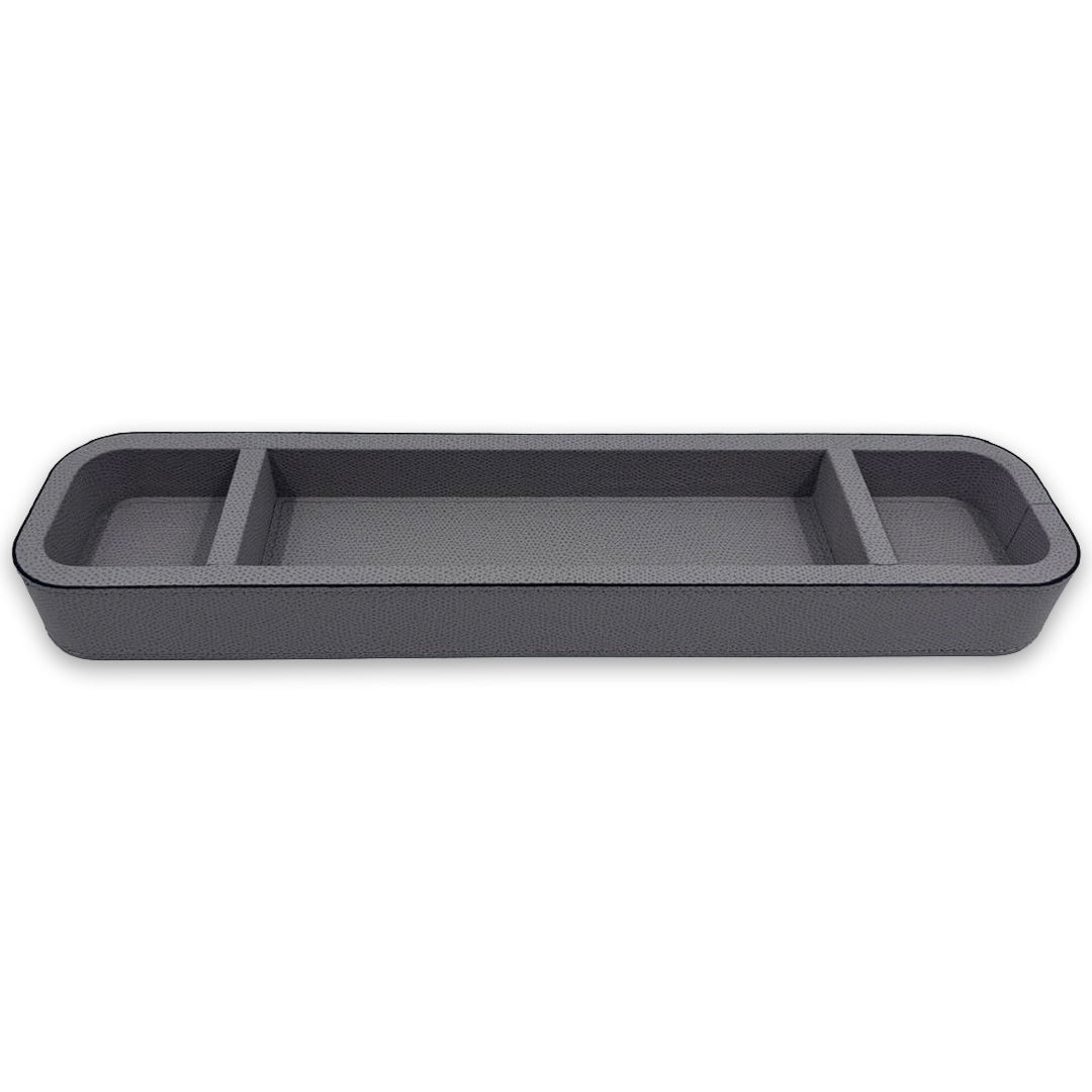 Polo Pen Holder N.3 Printed Calfskin Golf: Stone - GioBagnara