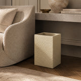 Riviere - Ivo Handwoven Bin Large Riviere: Ivory - GioBagnara (view 2)