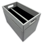 Riviere - Emy Handwoven Magazine Holder Riviere: Ivory - GioBagnara