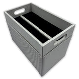Riviere - Emy Handwoven Magazine Holder Riviere: Ivory - GioBagnara
