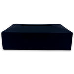 Ready Tissue Holder With Bottom Leather Flaps Rectangular - GioBagnara