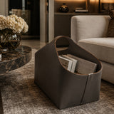 Arco Basket L Storage Basket With Handle - GioBagnara (view 2)