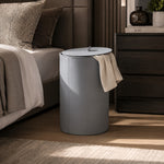 Tcr7030 T18 Narciso Laundry Basket Round With Lid - GioBagnara (view 2)