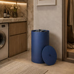 Tcr7030 T12 Narciso Laundry Basket Round With Lid - GioBagnara (view 2)