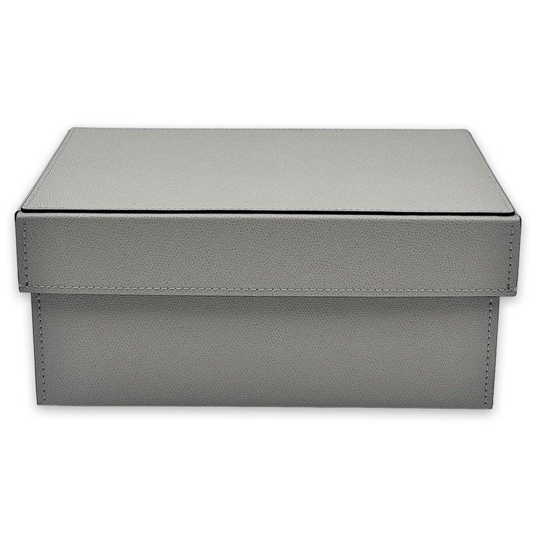 Ha149 G176St00 Marea Basket With Lid Short Rectangular Large