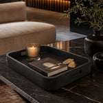 Tv641 G77St77 Polo Tray With Handles Rectangular Small - GioBagnara (view 2)