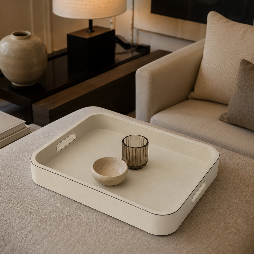Tv641 G116St116 Polo Tray With Handles Rectangular Small - GioBagnara (view 2)