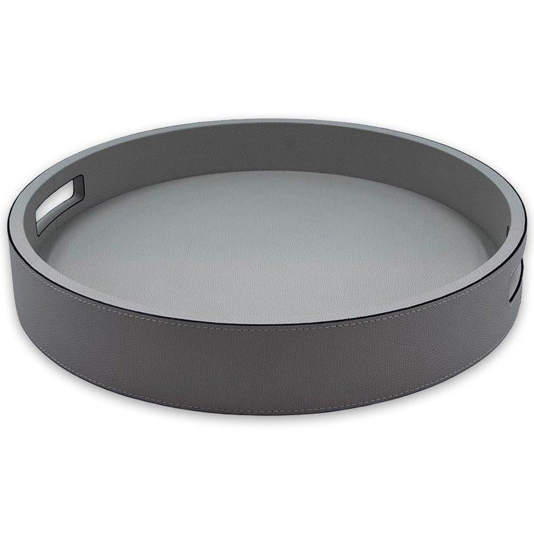 Tv651 G116St116 Polo Tray With Handles Round Small