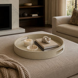 Tv652 G37St37 Polo Tray With Handles Round Large - GioBagnara (view 2)