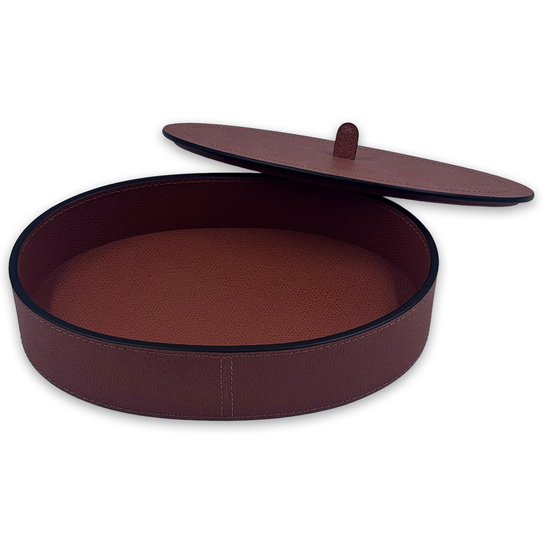 Hb071 G08St00 Harris Trinket Box Short Oval Large - GioBagnara