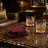Gftp176 Sc146 Coaster Holder With 6 Coasters - GioBagnara (view 2)