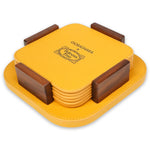 Gftp176 Sc136 Coaster Holder With 6 Coasters - GioBagnara