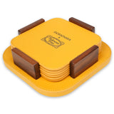 Gftp176 Sc136 Coaster Holder With 6 Coasters - GioBagnara