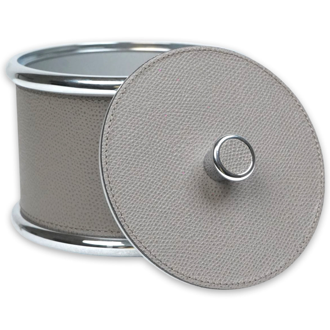 Hb727 Chromeg24St24 Ravello Round Box Large - GioBagnara