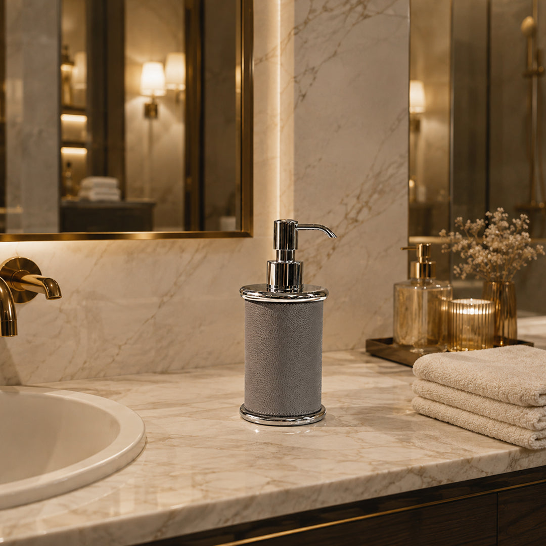 Ha597 Chromeg24St24 Ravello Soap Dispenser - GioBagnara (view 2)