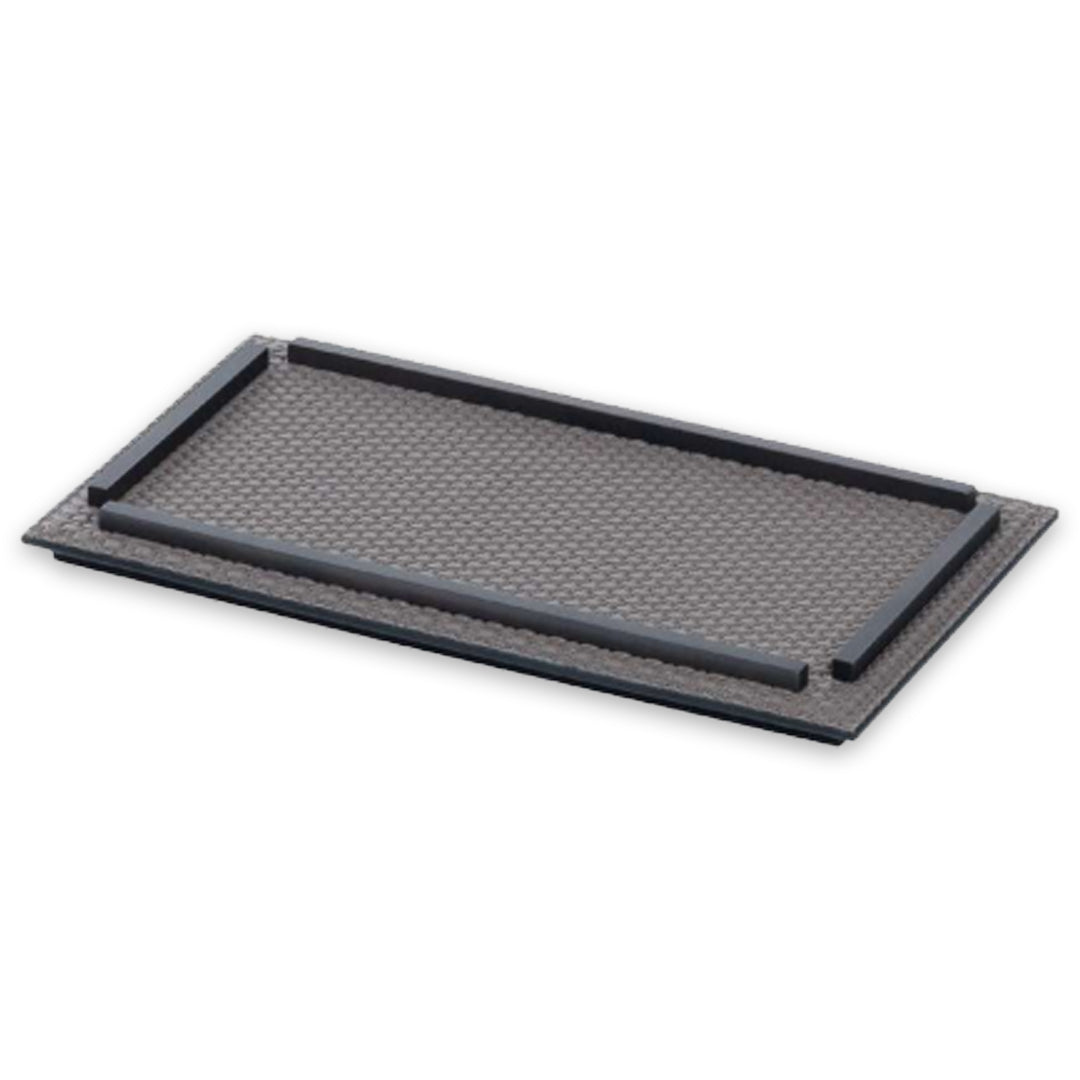 Ha154 Chromeg24St24 Campo Valet Tray Rectangular Small - GioBagnara