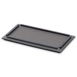 Ha154 Chromeg24St24 Campo Valet Tray Rectangular Small - GioBagnara