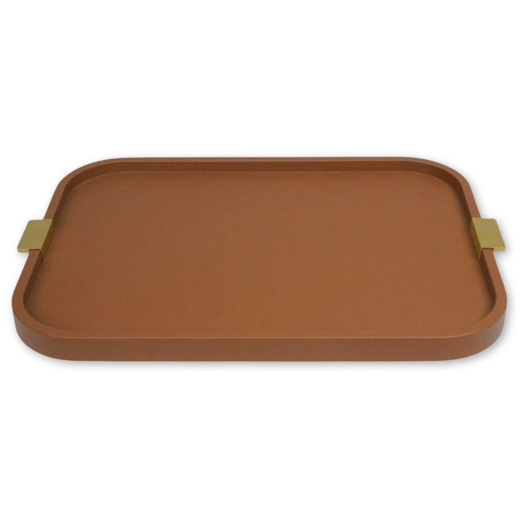 Tv137 Brassg30St30 Puccini Tray Rectangular Medium - GioBagnara