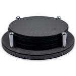 Tp172 G21St00 David Coaster Holder Round With 6 Tao Coasters - GioBagnara